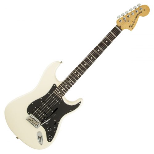 Fender American Special Stratocaster HSS Electric Guitar - Rosewood, Olympic White Finish