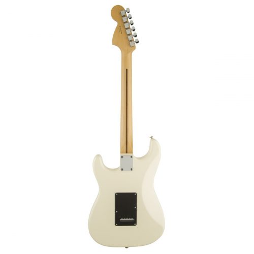 Fender American Special Stratocaster HSS Electric Guitar - Rosewood, Olympic White Finish Back