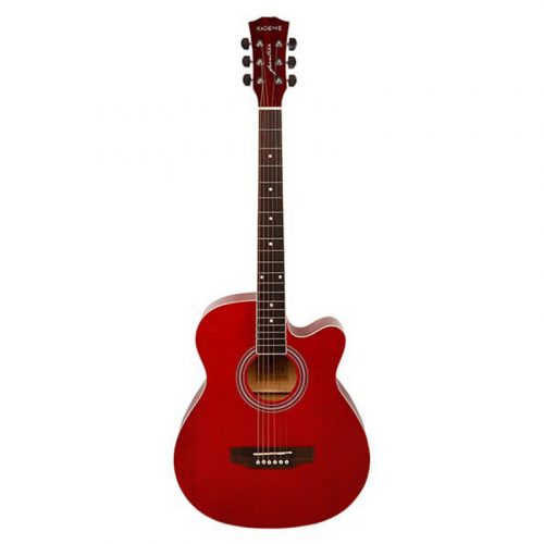 Kadence Frontier FR01 Acoustic Guitar, Red